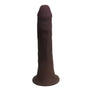 Easy Riders 8 Inch Dual Density Dildo - Brown - Royal Sins