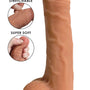 Easy Riders Dual Density Silicone Dildo - 9 Inch - Royal Sins