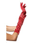 ELBOW LENGTH SATIN GLOVES O/S RED - Royal Sins