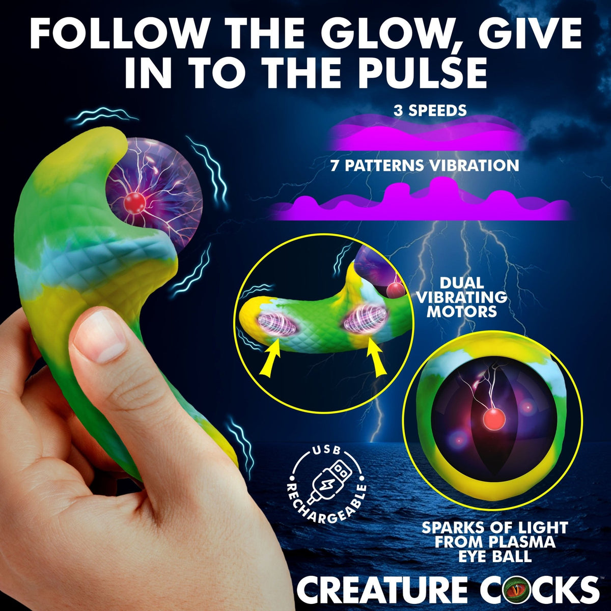 Electric Eye Plasma Vibrator - Royal Sins