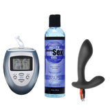 Electrify Your Prostate Silicone Estim Kit - Royal Sins