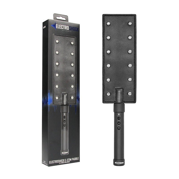 ElectroShock Rechargeable E - Stimulation Paddle Black - Royal Sins