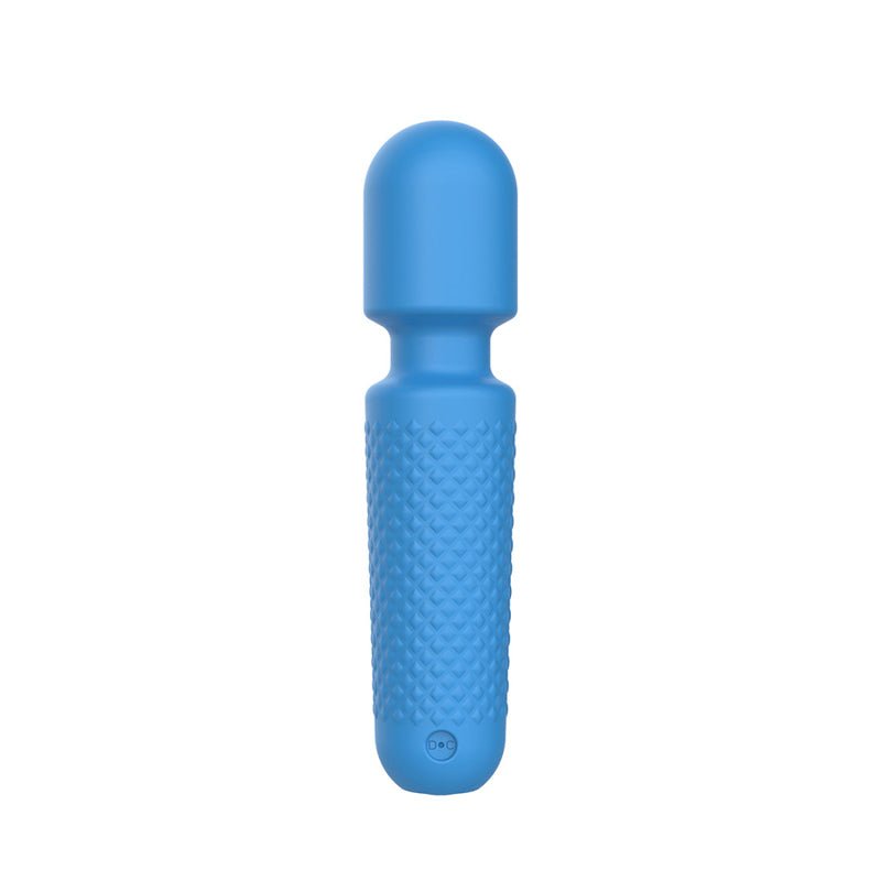 Emojibator Tiny Wand Emoji Vibrator Electric Blue - Royal Sins