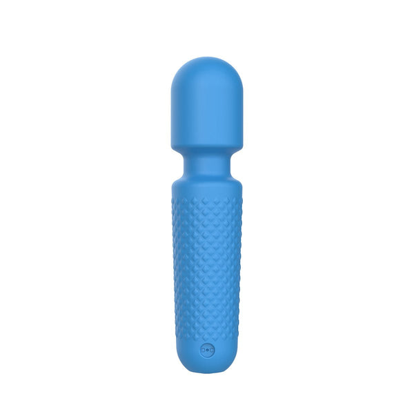 Emojibator Tiny Wand Emoji Vibrator Electric Blue - Royal Sins