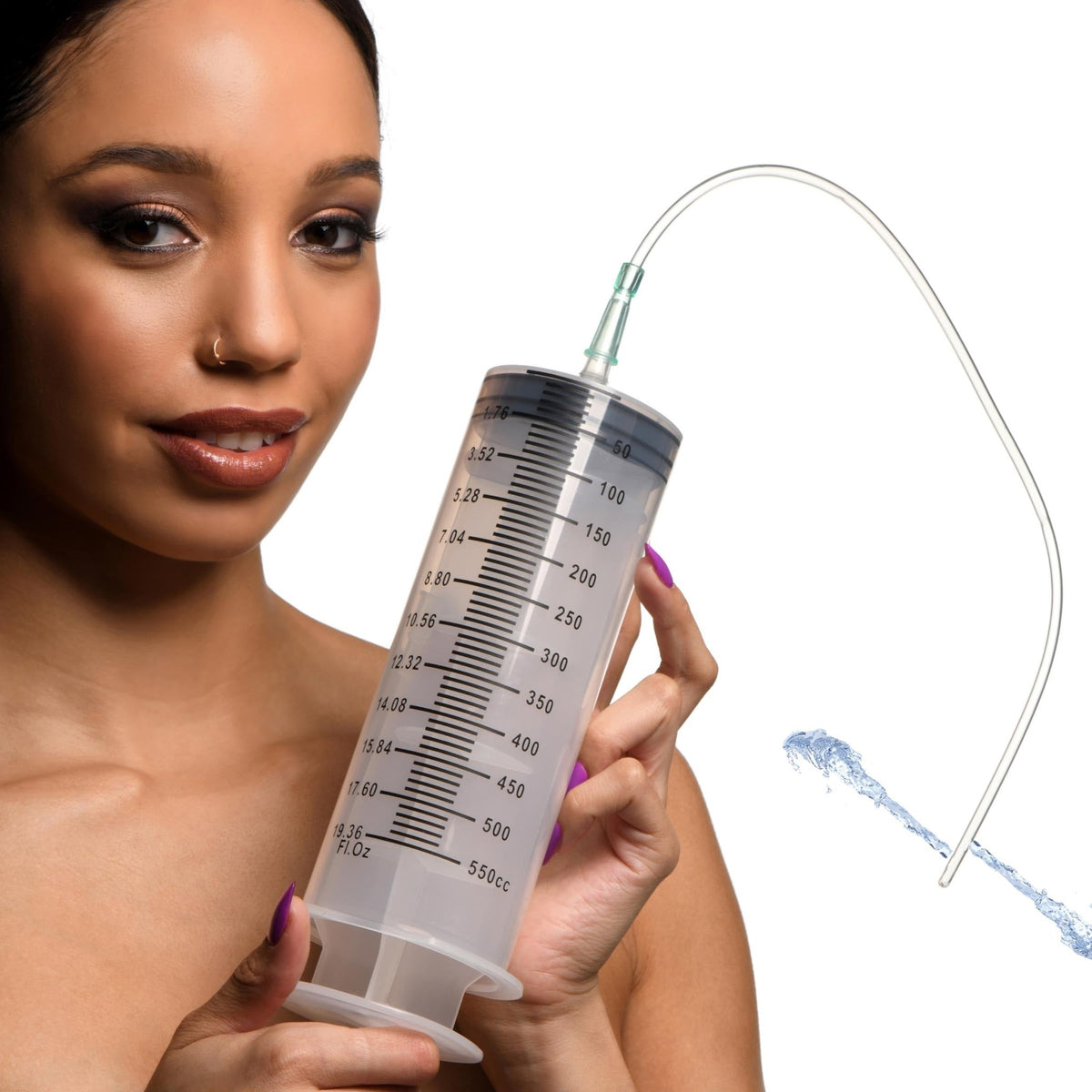 Enema Syringe with Tube - 550ml - Royal Sins