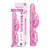 Energize Her Bunny 2 Rechargeable Dual Motors 36 Function 6 Rotation Modes Waterproof Pink - Royal Sins