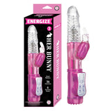 Energize Her Bunny 3 Energize Dual Motors 36 Function 6 Rotation Modes Waterproof Pink - Royal Sins