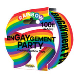 Engaygement - Rainbow Style - Caution Party Tape - 100' - Royal Sins