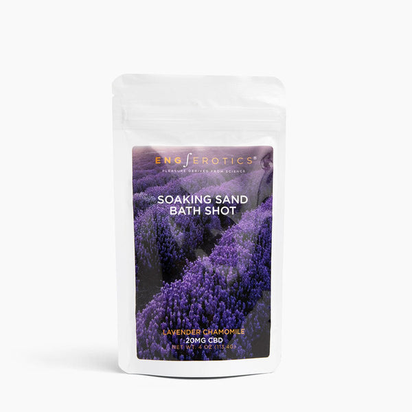 EngErotics Soaking Sand Bath Shot - Lavender Chamomile (CBD 20mg) - Royal Sins