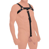 English Bull Dog Harness with Cock Strap - Royal Sins