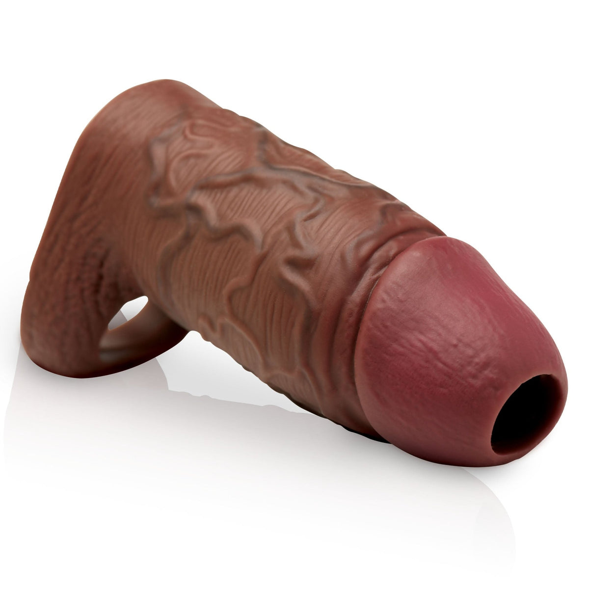 Enhancers Silicone Penis Extension Sleeve - Dark - Royal Sins