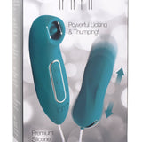 Entwined Silicone Thumping Egg and Licking Clitoral Stimulator - Royal Sins