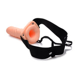 Erection Assist Hollow Strap - on Flesh - Royal Sins