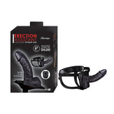 Erection Assistant Hollow Strap - On 8 in. Black - Royal Sins