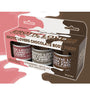 Erotic Chocolate Body Paints White/Milk Chocolate&Strawberry (3 Pack) - Royal Sins