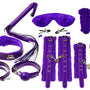 Everything Bondage 12pc Kit - Purple - Royal Sins