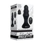 Evolved Backdoor Banger Rechargeable Remote - Controlled Silicone Anal Plug Black - Royal Sins