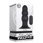 Evolved Kong Rechargeable Remote - Controlled Vibrating Silicone Anal Plug Black - Royal Sins