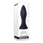 Evolved Mighty Mini Rechargeable Vibrating Silicone Anal Plug Black - Royal Sins