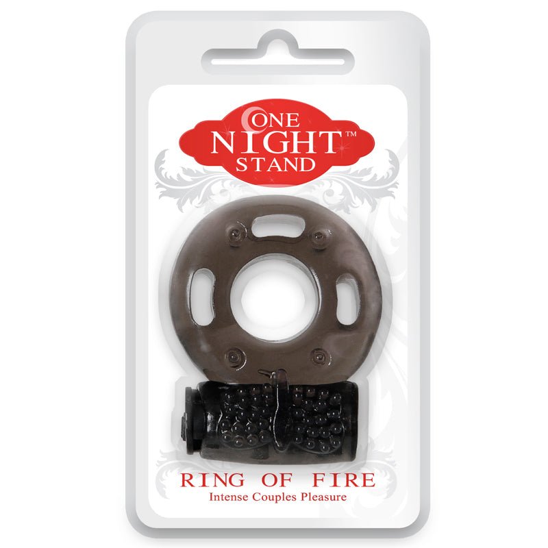 Evolved One Night Stand Ring of Fire Vibrating Cockring Smoke - Royal Sins