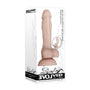 Evolved Real Supple Poseable 6 in. Realistic Silicone Dildo With Balls Beige - Royal Sins