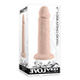 Evolved Rechargeable Vibrating 6 in. Silicone Dildo Light - Royal Sins