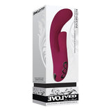 Evolved Red Dream Rechargeable Silicone Dual Stimulator - Royal Sins