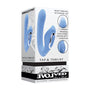 Evolved Tap & Thrust Rechargeable Thrusting Pulsing Silicone Dual Stimulator Blue - Royal Sins