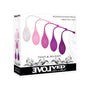 Evolved Tight & Delight 5 - Piece Silicone Kegel Training Set Multi - Color - Royal Sins