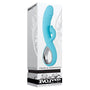 Evolved Triple Infinity Rechargeable Heating Suction Silicone Dual Stimulator Blue - Royal Sins