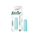 Exciter Mini Vibe Rechargeable Silicone Aqua - Royal Sins
