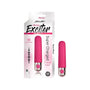Exciter Travel Vibe Rechargeable Silicone Pink - Royal Sins