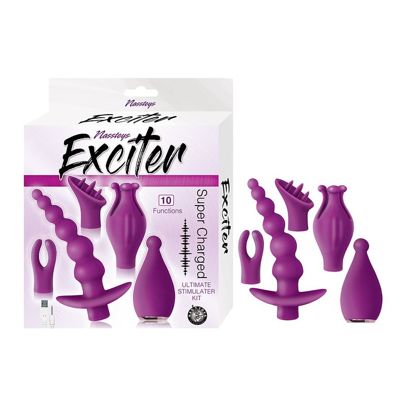 Exciter Ultimate Stimulator Kit Purple - Royal Sins