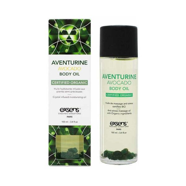 Exsens Body Oil 100ml - Aventurine Avocado - Royal Sins