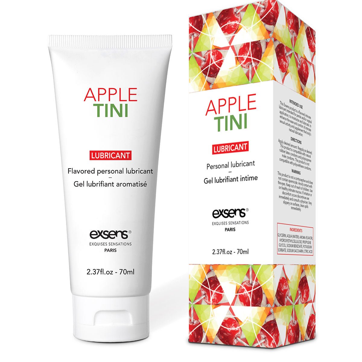 Exsens Lubricant 70ml - Appletini - Royal Sins