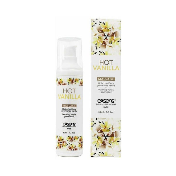 Exsens Warming Massage Oil 50ml - Hot Vanilla - Royal Sins
