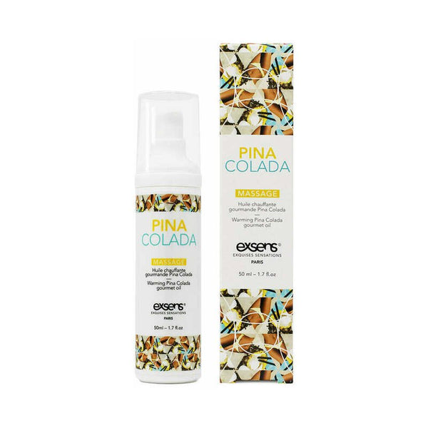 Exsens Warming Massage Oil 50ml - Pina Colada - Royal Sins