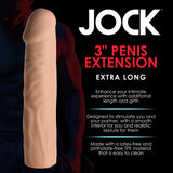 Extra Long 3 Inch Penis Extension - Light - Royal Sins