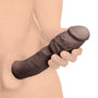 Extra Thick 2 Inch Penis Extension - Dark - Royal Sins