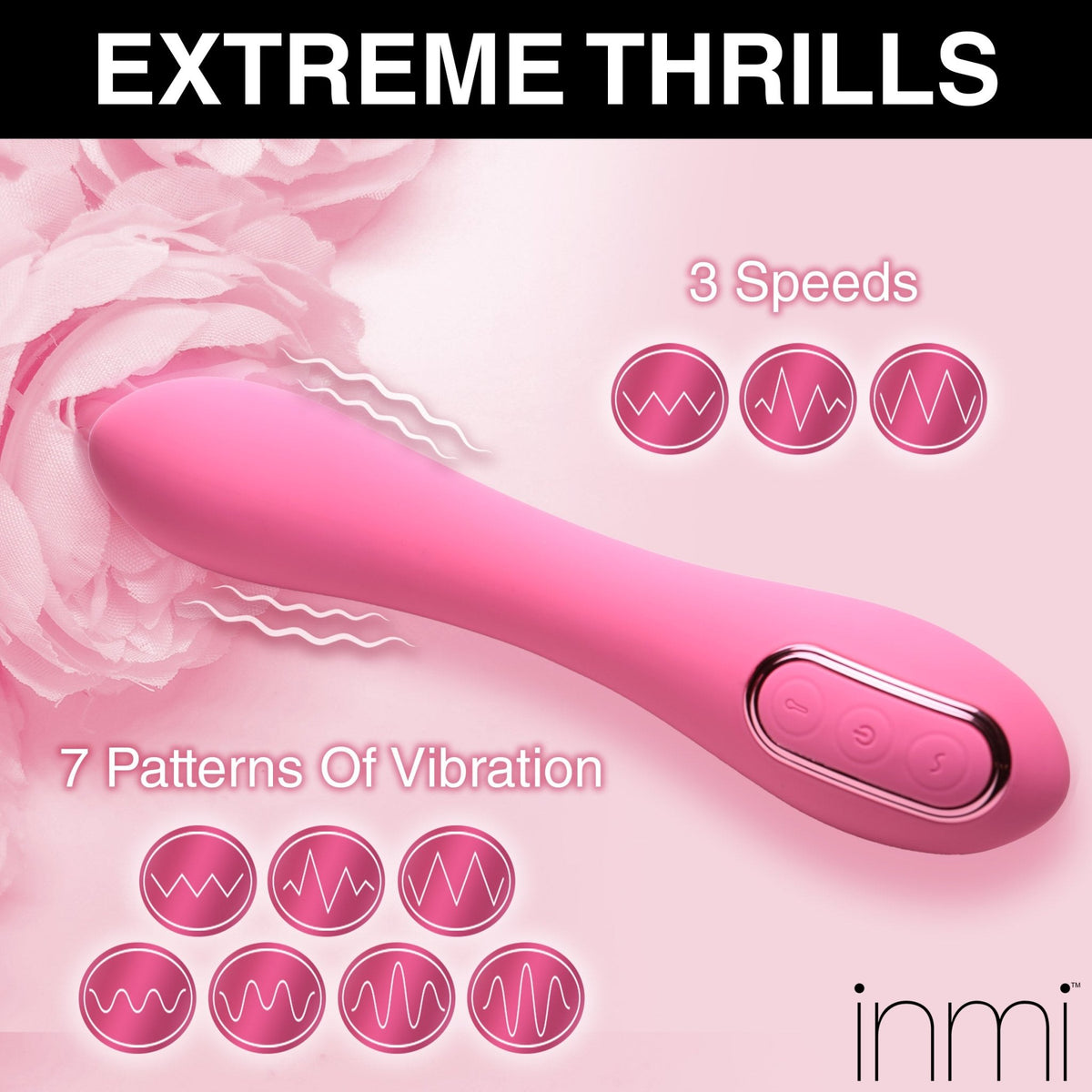 Extreme - G Inflating G - spot Silicone Vibrator - Royal Sins