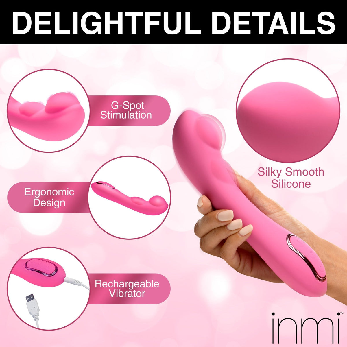 Extreme - G Inflating G - spot Silicone Vibrator - Royal Sins