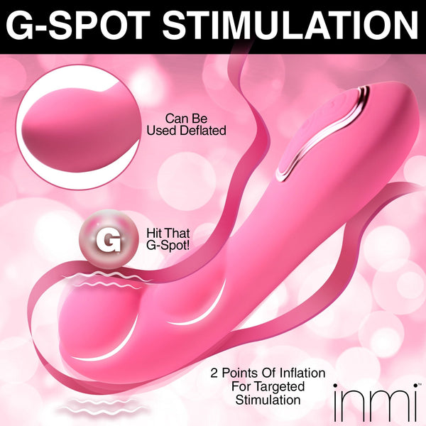 Extreme - G Inflating G - spot Silicone Vibrator - Royal Sins