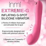 Extreme - G Inflating G - spot Silicone Vibrator - Royal Sins