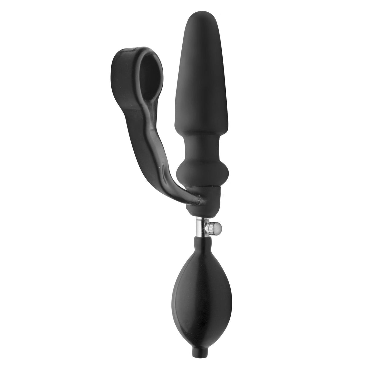 Exxpander Inflatable Plug with Cock Ring and Removable Pump - Royal Sins