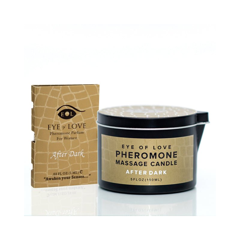 Eye of Love Pheromone Massage Candle 150ml * After Dark (F to M) - Royal Sins