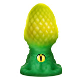 Eye of the Dragon Silicone Butt Plug - Green - Royal Sins
