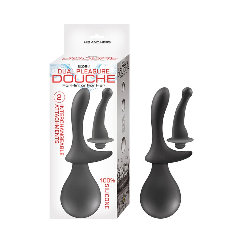 EZ - IN Dual Pleasure Douche Black - Royal Sins