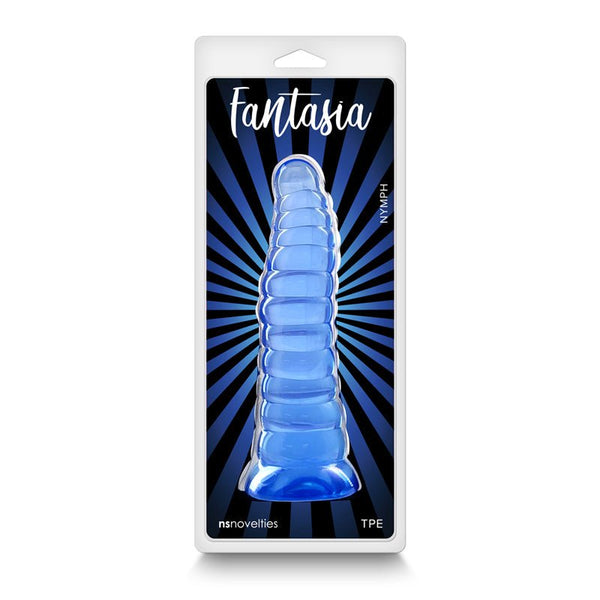Fantasia Nymph Jelly Dildo Blue - Royal Sins