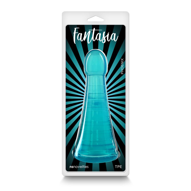 Fantasia Phoenix Jelly Dildo Teal - Royal Sins