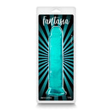 Fantasia Upper 8 in. Jelly Dildo Teal - Royal Sins